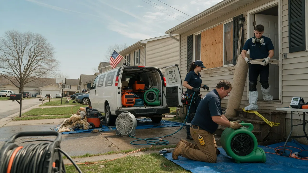 Water Damage Restoration in Tremont, PA near me